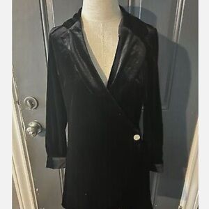 Cloud Ten Velvet Blazer Dress